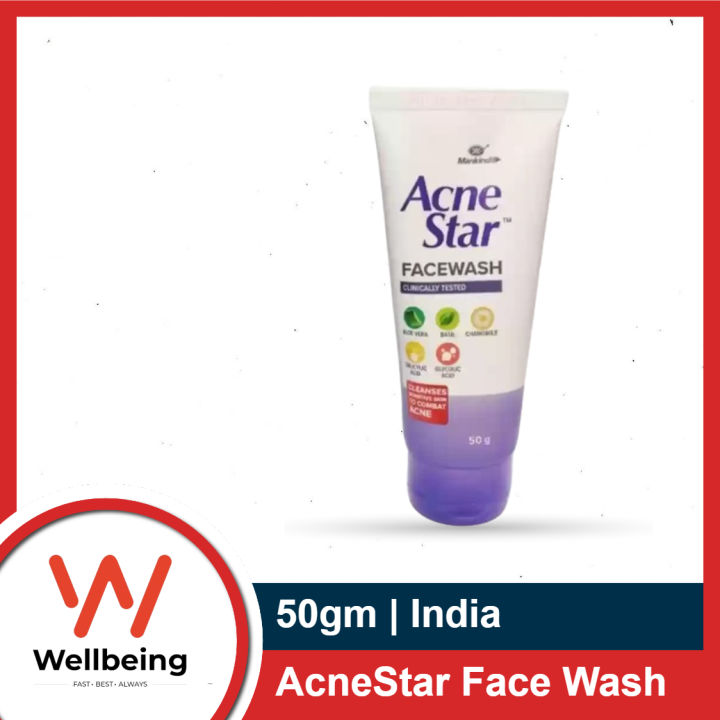 AcneStar Face Wash - 50gm