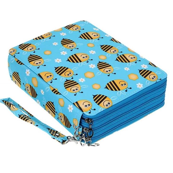 Big 120 Holes School Pencil Case for Girl Penal Bag Cute Kawaii Pencilcase Large Capacity Cartridge Box Storage Stationery Kit