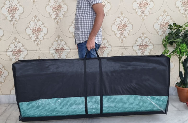 Relax%20Floor%20Mattress-%20Green%20Wave%20Double%20Sleeping%20Mattress%20-%20Image%204