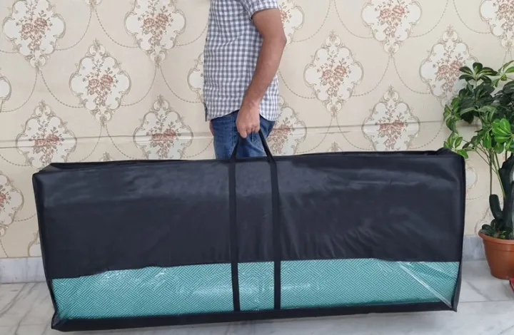 Relax%20Floor%20Mattress-%20Green%20Wave%20Double%20Sleeping%20Mattress%20-%20Image%204