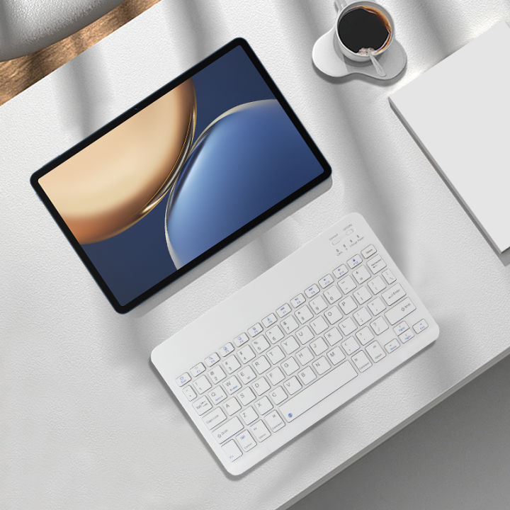 Tablet Wireless Keyboard For Huawei MediaPad T5 10 T3 9.6 8.0 M5 Lite 10.1 Teclado Bluetooth Keyboard for Huawei MatePad 10.4