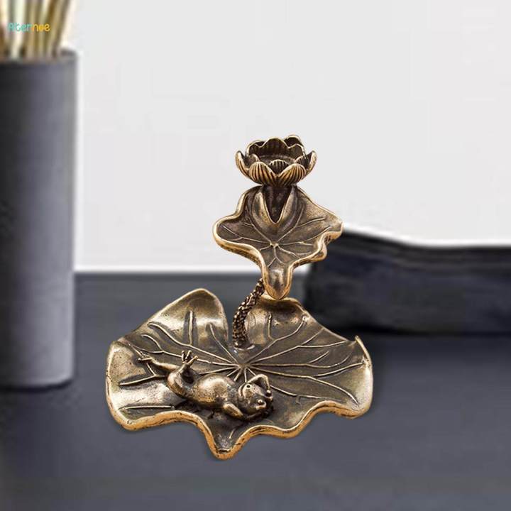Waterfall Burner Brass Holder for Home Bedroom Yoga Studio