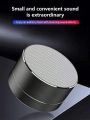 Dazzle wireless speaker, plug-in card, loud volume, subwoofer, mini car small speaker, outdoor portable small speaker. 
