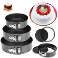 3 Pcs Lock Cake Mold Set - Black. 