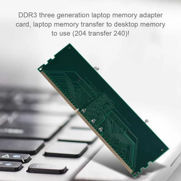 DDR3%20Laptop%20SODIMM%20Slot%20TO%20Desktop%20Memory%20DIMM%20RAM%20Connector%20Adapter%20Card%20Tester%20-%20Image%204