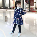 Autumn and Winter Girls' Waterproof down Jacket Overclothes Baby Blouse Zipper inside-out Wear Protective Clothing Apron Painting Bib. 