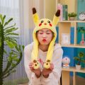 【Toy life hall】Cimiva Moving Rabbit Ears Lovely Luminous/No Light Kids Plush Hand.