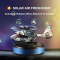 Car Dashboard Airplane Decoration Solar Air Freshener Aromatherapy Helicopter. 