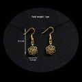 Earpieces / Jhumka [antique metal] - woman - Ear Ring - কানের দুল - Earrings For Girls. 