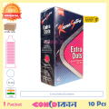 Kamasutra Longlast Extended Pleasure Climax Delay Condom Indian 1 Packet (12 Pcs). 