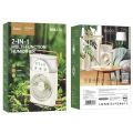 Hoco Mini Ac Fan (2 in 1) Multi-Function Humidifier Rechargeable Mini Ac Fan.