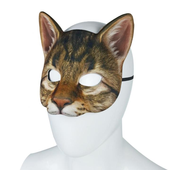 Lifelike%20Cat%20Half%20Face%20Cover%20Masquerade%20Cosplay%20Mask%20Halloween%20Party%20Head%20Cover%20Halloween%20Cosplay%20Party%20Carnival%20Prop%20-%20Image%204