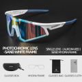 ROCKBROS Polarized Photochromic Bike Glasses Outdoor UV400 Bicycle Eyewear Sunglasses Sports MTB Road Cycling Glasses Goggles. 
