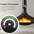 【Customer favorite】 Portable Metal Wood Stove Digital Over-temperature Protection Oven Temperature Gauge Magnetic Stove Top Home.