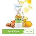 Mamaearth Vitamin C Face Wash 100ml with Vitamin C and Turmeric for Skin Illumination. 
