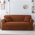 3 seater Turkey Elastic Sofa Cover cofee colour.