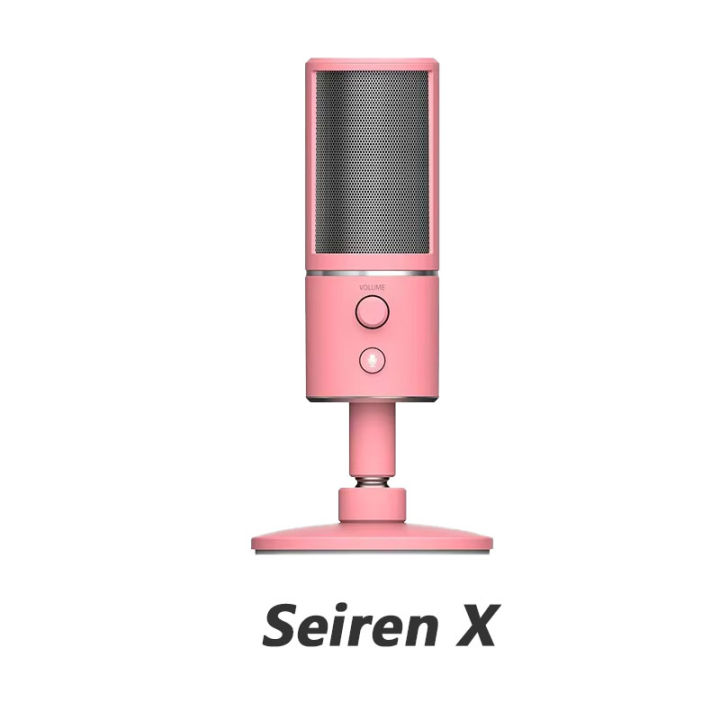 Razer%20Seiren%20X%20USB%20Streaming%20Microphone%20Built-In%20Shock%20Mount%20Supercardiod%20Pick-Up%20Pattern%20Microphone%20Professionnel%20Game%20-%20Image%203
