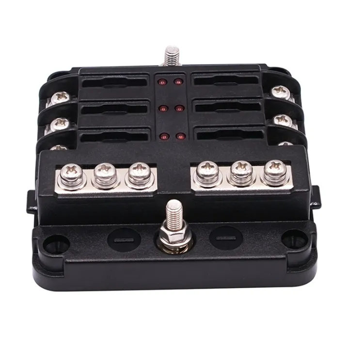 ARELENE%203X%206-Way%20Waterproof%20Fuse%20Block,with%20LED%20Indicator%2012%20Circuits%20with%20Negative%20Marine%20Fuse%20Box%20for%20Dc%2012/24V%20-%20Image%202