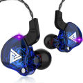 Original QKZ AK6 Copper Driver HiFi Wired Earphone 3.5MM Race Sport Headphone Bass Stereo Headset Music Earbuds In Ear With Mic. 