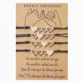 【Universal Car Parts Store】（NEW）2/3/4 Best Friend Bracelets Friendship Sister Hollow Matching Heart Bracelet for Women Girl Teen Couple. 