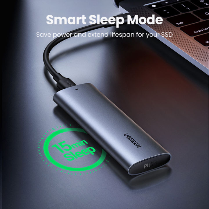 (Case%20Only)UGREEN%20M.2%20NVMe%20SSD%20Enclosure%20Dual%20Protocol%20NVMe%20SATA%20to%20USB%203.1%20Gen2%2010%20Gbps%20NVMe%20PCI-E%20M.2%20SSD%20Case%20Support%20UASP%20For%20Hard%20Disk%20-%20Image%205