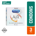 Durex Air Ultra Thin Condom - 3Pcs Pack(India) - Condom - কনডম. 