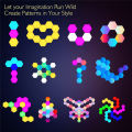 Rgb Led Hexagon Wall Lamp Quantum Touch Sensor Night Diy Led Honeycomb Lamp Bar Party Decoration Atmosphere. 