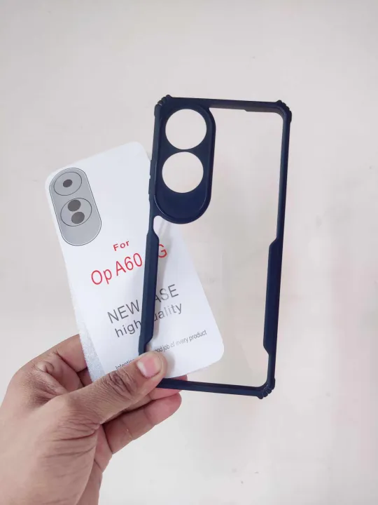 For%20Oppo%20A60%204G%20Edge-Reinforced%20Shockproof%20Cushion%20xundd%20Back%20Clear%20Hybrid%20Transparent%20Hard%20Cover%20Casing%20-%20Image%202