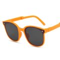 New Folding Sunglasses Kids Cute Round Polarized Sun Glasses Girls Silicone Safety Glasses Gift for Children Baby UV400 Eyewear. 