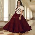 New Attractive Premium Quality Indian Flower Gown Exclusive Womens Long Kurti. 