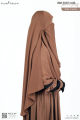 Glam Touch Premium Ummi Ready Hijab Niqab Set. 