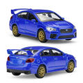 Welly 1:36 Subaru Impreza WRX STI Diecast Car Alloy Vehicles Car Model Metal Toy Model Pull back Special Edition.