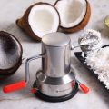 Stainless Steel Coconut Scraper: Easily Scrape Coconut With This Stainless Steel Scraper, A Handy Tool For Your Kitchen.. 