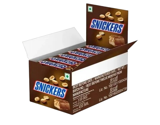 chocolate  snicker 10 rs -  40 pcs full  box