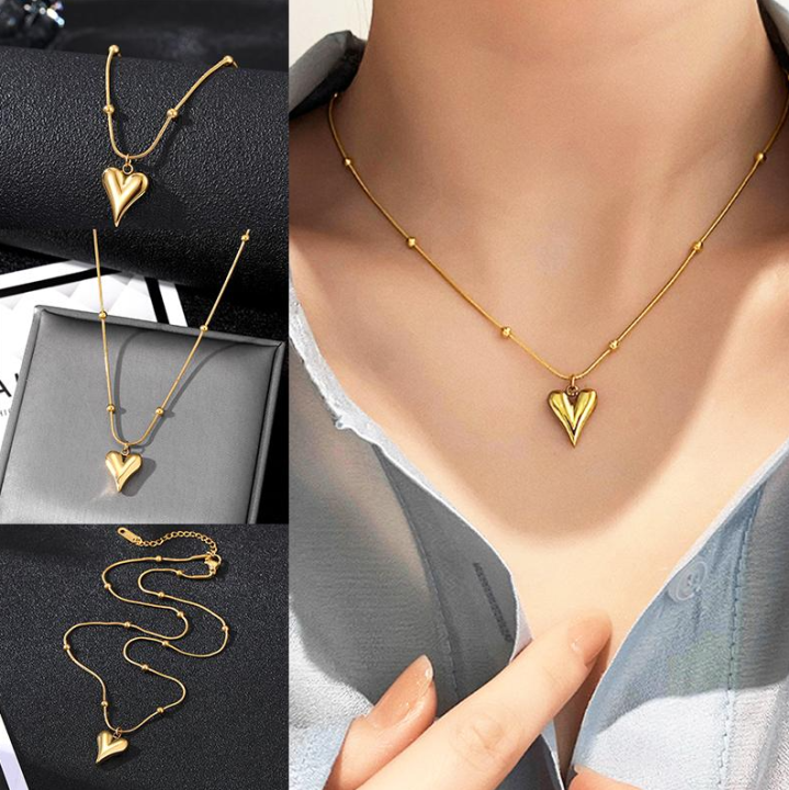 Heart%20Necklace%20For%20Women%20Metal%20Jewelry%20Simple%20Necklace%20Choker%20Party%20Gift%20For%20Women%20-%20Image%207