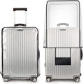 Transparent Luggage Cover Waterproof Thick Clear PVC Suitcase Cover Travel Bag Dust Protector Stylish Luggage Cases Cover for 20-30 inch. 