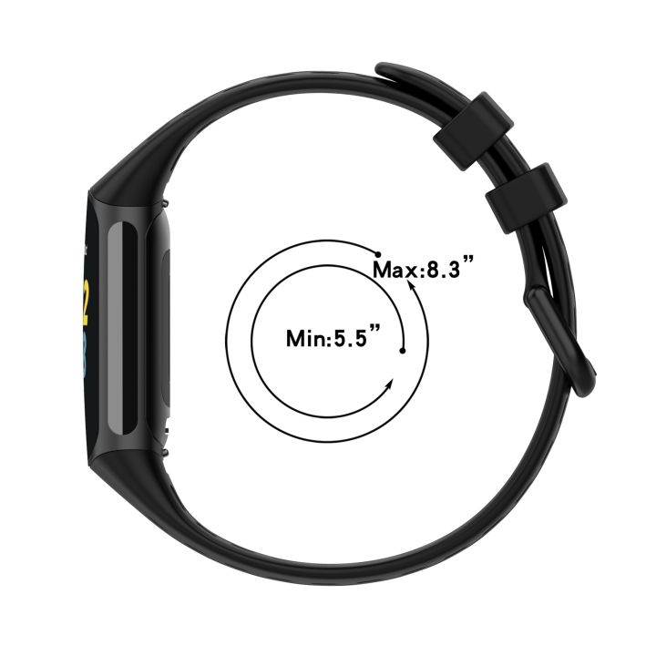 Solid%20Color%20Breathable%20Sports%20Silicone%20Watch%20Band%20For%20Fitbit%20Charge%206%20-%20Image%207