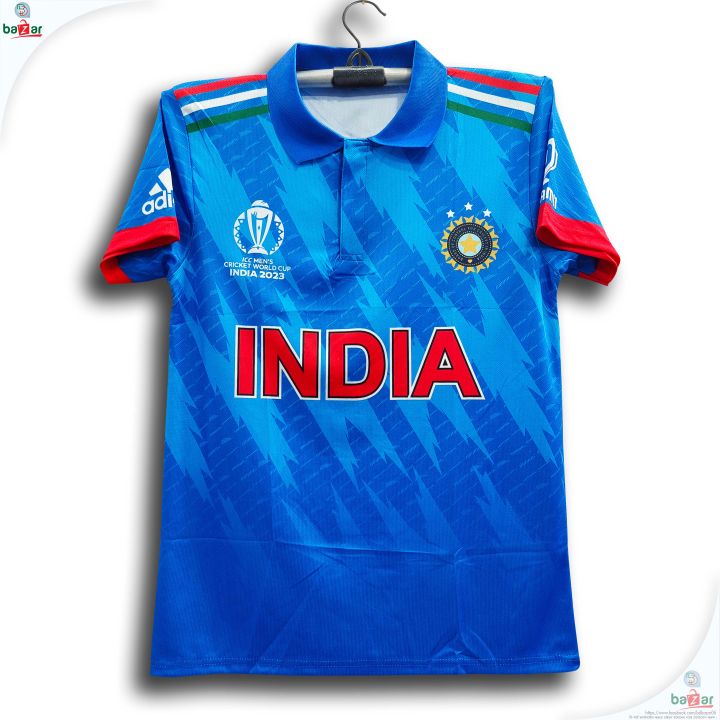 India%20World%20Cup%20Cricket%20Jersey%20For%20Men%20-%20Half%20Sleeve%20Collar%20Polo%20-%20India%20Cricket%20Jersey%202026-27%20-%20Image%202