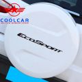 ECOSPORT LOGO Car Rear Spare Tire Emblem Trim Sticker for Ford Ecosport 2013 2014 2015 2016 2017 Accessories. 