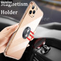 Phone case For OPPO A78 4G NFC Back cover Ring Holder Phone Case Ultra Thin Transparent Car Navigation Silicone Clear Cases For OPPO A78 5G Cover cases. 