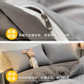 Modal Four-Piece Bed Set Summer Gray High-Grade Bed Sheet Duvet Cover Duvet Cover Fitted Sheet Dormitory Bedding Three-Piece Set. 