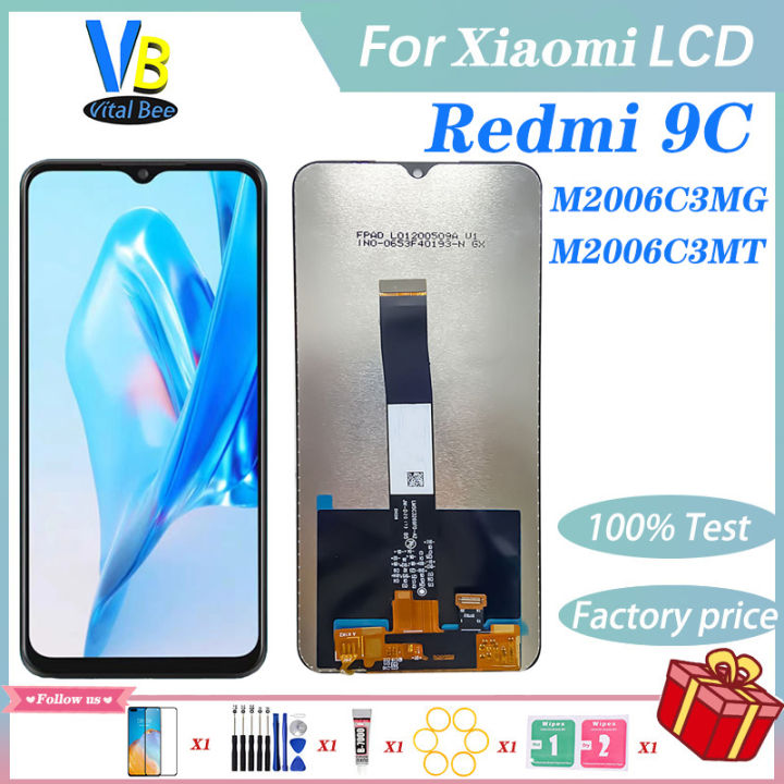 LCD For Xiaomi Redmi 9C LCD Display Touch Screen Digitizer Assembly Replacement No Dead Pixel
