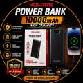 VEN-DENS 10000mAh Power Bank VD-PB041 Fast Charging Portable Charger | Dual USB Output | LED Indicator | Smart Protection | Slim & Lightweight Powerbank for Android, iPhone & All Devices.