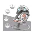 Deluxe Multi-Functional Remote Control Bassinet New born to Toddlers Bouncer with Vibration Rattles - 18 kg. 