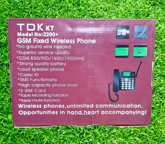 TDK%20KT%202200+%20Dual%20SIM%20Supported%20Desk%20TelePhone%20set%20-%20Image%203