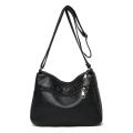 New Spring Women's Soft Leather Shoulder Bags Classic Casual Crossbody Bag For Female Washing Purses and Handbags(26CMX11CMX19CM,).