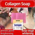 DEVNEN Natural Collagen Facial Soap Double Whitening.