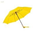 Sun Rain Umbrella Travel Umbrella Portable Durable Comfortable Handle Umbrellas for Rain and Yellow. 