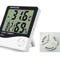 Digital Thermo Hygrometers Thermometer Hygrometer Weather Station Temperature Humidity Meter Indoor Outdoor Sensor Probe.