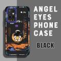 AMORVOR for Infinix Note 8i Back Cover Space Astronaut Case Camera Protection Soft Silicone TPU Phone Cases. 